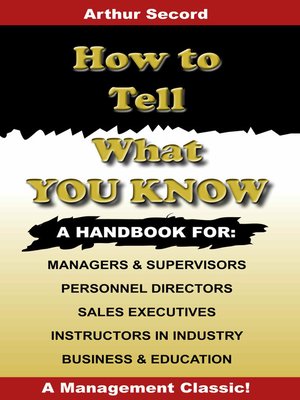 cover image of How to Tell What You Know